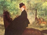 Edouard Manet The Horsewoman oil on canvas
